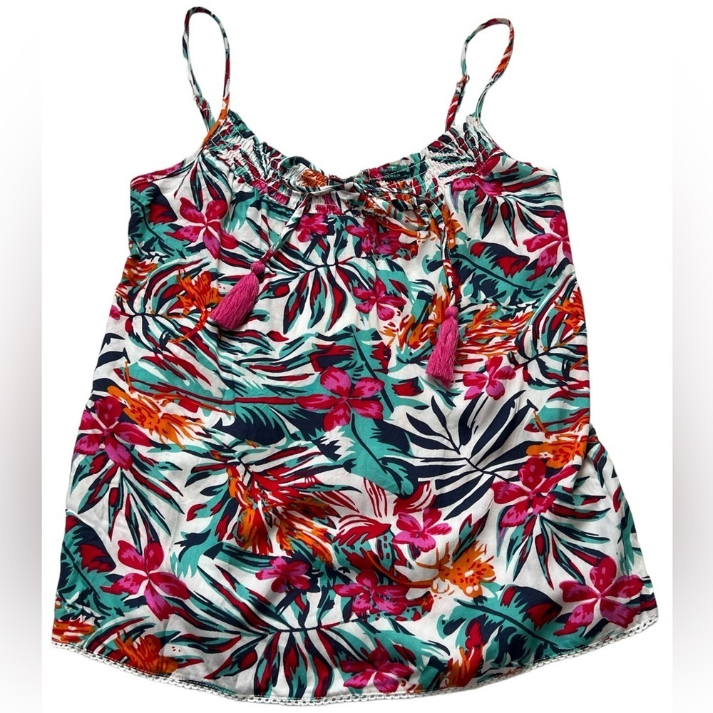 Isaac Mizrahi Sleepwear - Womens Floral Tank Top Sz. XS/S